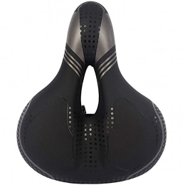 XYXZ Spares XYXZ Bike Saddle Seat Comfortable Comfortable Experience Simple Bicycle Saddle Thickened Mountain Bike Saddle Riding Accessories Durable Bicycle Seat (Color : Black, Size : 25X12X21Cm)