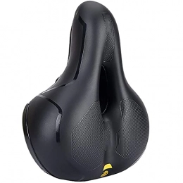 XYXZ Spares XYXZ Bike Saddle Seat Pad Innovative Craft Bicycle Seat Mountain Bike Seat Cushion Soft And Comfortable Super Soft Riding Saddle Practical Bicycle Cushion (Color : Yellow, Size : 26X21.5Cm)