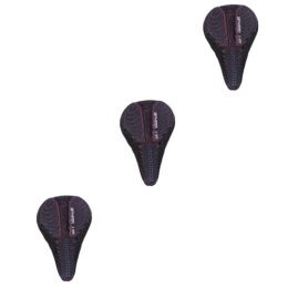 YARNOW Mountain Bike Seat YARNOW 3pcs Cushion Cover Mountain Bike Cushion Seat Cushion Saddle Cushion Padded Cycling Bike Saddles Comfortable Bike Seat Road Bike Saddle Bike Seats Silica Gel Accessories Universal