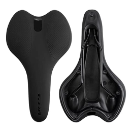 YINHAO Mountain Bike Seat YINHAO Cycling Saddle Comfortable Memory Foam Bicycle Saddle MTB Mountain Bike Seat Cycling Seat Shockproof Road Bicycle Saddle (Color : Black)