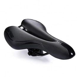 YLB Mountain Bike Seat YLB Bike Saddle, Professional Mountain Bike Gel Saddle Bicycle Cushion Waterproof Comfortable Bike Seat with Reflective Strips for Men, Women, Folding Bike, BMX, Road Bike