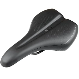 YLiansong-home Mountain Bike Seat YLiansong-home Cycle Saddle Cushion Breathable Mountain Bike Saddle Waterproof PU Silicone Cushion Folding Bike Seat Bicycle Seat (Color : Black, Size : 28x2.5x17cm)