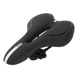 ZHANGQI Mountain Bike Seat ZHANGQI jiejie store Soft Silicone Bike Seat Hollow Comfortable Mountain Bicycle Saddle Cushion Cycling Accessories With Small Rain Cover Bike Parts