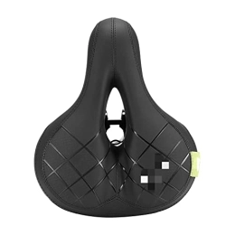 ZHANGQI Mountain Bike Seat ZHANGQI jiejie store Thicken Bike Saddle Reflective Strap Warning Soft Shock Absorption Bike Seat MTB Mountain Saddle Bicycle Seat Shock Absorption (Color : Spring style)