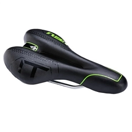 ZHIQIU Mountain Bike Seat ZHIQIU Comfortable Bike Saddle Mountain Bicycle Seat Professioan Road MTB Bike Seat Outdoor Or Indoor Cycling Cushion Pad (Black / Green)