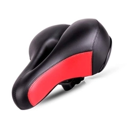 ZYZYP Mountain Bike Seat ZYZYP Saddles Ergonomic Mountain Bike Saddle Reflective Bicycle Big Butt Saddle Breathable High Elasticity Double Shock Absorption bike seat (Color : 1, Size : Springs base)