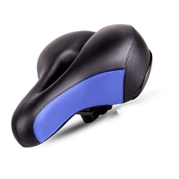 ZYZYP Mountain Bike Seat ZYZYP Saddles High Reflective Bicycle Big Butt Saddle Breathable High Elasticity Double Shock Absorption Ergonomic Mountain Bike Saddle bike seat (Color : 2, Size : Springs base)