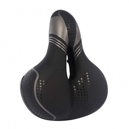 ZYZYP Mountain Bike Seat ZYZYP Saddles Professional Mountain Bike Thick Base Elastic Bicycle Seat Pad PU Skin Shock Absorbing Human Engineering Wear-resistant Riding bike seat