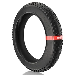 1PZ T20-X01 20 x 4.0 Fat Tire, Folding Mountain Bike Tires, Replacement MTB Tires for On or Off Road Use