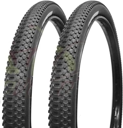 ECOVELO Spares 2 COVERS 27.5 X 2.10 (54-584) 27.5 MOUNTAIN BIKE TIRES RIGID BICYCLE MTB BIKE