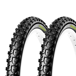 ECOVELO Mountain Bike Tyres 2 Tires 14x1.75 (47-254) Black Tires Tasseled Mountain Bike Tires Kids