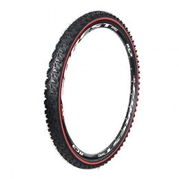 BFFDD Spares BFFDD Bicycle Outer Tire 24 26 27.5 Inch Mountain Bike Cross Country 1.95 2.1 2.35 Big Pattern Wheels (Color : 26x2.1)