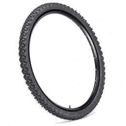 SWWL Spares Bicycle Tire ，26 / 24 * 1.95 Mountain Bike Tyre 27TPI Non-slip Inner Tube 40-65PSI Not Folding Cross-Country Tires Cycling Part (Size : 26x2.1)