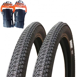 BUCKLOS Spares BUCKLOS UK-STOCK MTB Folding / Unfold Tyre, Mountain Bike 26 / 27.5 / 29 1.95 / 2.1 2PC Tyres, 60TPI Non-Slip Road Bikes Anti Puncture Bicycle Tyres, Fast Rolling Tubeless Tires