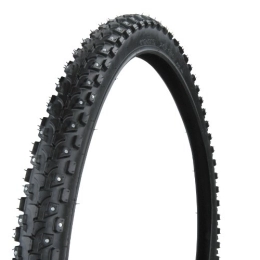 Fischer Mountain Bike Tyres fischer 67003 Mountain Bike Tyre with Spikes Black