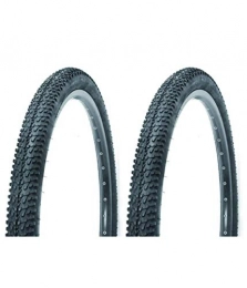 K1153 Small Black MTB Bike Tyre 26 x 1.95 A Pair.