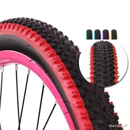 L.BAN Mountain Bike Tyres L.BAN 2 Tires 26 * 1.95 Inch Mountain Bike Tires + Inner Tube Anti-Puncture, Wear-Resistant Color Tires
