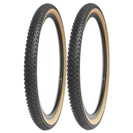 MEGHNA Mountain Bike Tyres MEGHNA Pack of 2 MTB Bicycle Tyres Sheath Bicycle Tyres 27.5 x 2.125 Inches for Mountain Bike MTB with Brow Side Walls