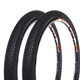 RANRANHOME Spares RANRANHOME Mountain Bike Protection Tire, Fold / Unfold MTB Tires 60TPI Bicycle Wheel Clincher Tire, Non-Slip Anti-Puncture Resistant Flimsy Mountain Bike Wire Bead Tyre, 27.5x1.95 stab resistant