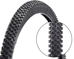 Senxry Spares Replacement Bike Tire Foldable Durable Mountain / Standard Bike Tire, 22 / 24 / 26x1.75 / 1.95 inch, Black
