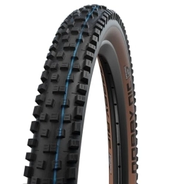 Contrast Mountain Bike Tyres Schwalbe Nobby Nic Addix 26" x 2.40 (62-559) Tanwall Folding Mountain Bike Tyre