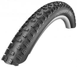 Schwalbe Spares Schwalbe Unisex's 26 X 2.25 Nobby Nic Folding Performance Dual 590 g (57-559) Tyres-Black, 26-Inch