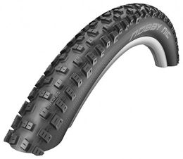 Schwalbe Mountain Bike Tyres Schwalbe Unisex's Nobby Nic Performance Tubeless Ready Folding Tyre, Black, Size 26 x 2.25