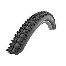 Schwalbe Mountain Bike Tyres Schwalbe Unisex's Smart Sam Performance Folding Double Defence Tyre, Black, Size 26 x 2.10