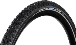 Schwalbe Mountain Bike Tyres Schwalbe Winter Studded Mountain Bicycle Tire - Wire Bead (Reflex - 700 x 35)