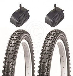 Vancom Mountain Bike Tyres Vancom 2 Bicycle Tyres Bike Tires - Mountain Bike - 14 x 2.125 - With Schrader Tubes