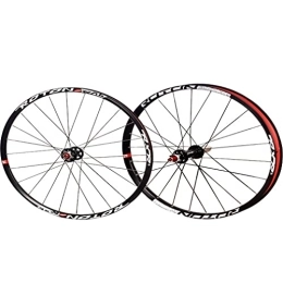 Generic Mountain Bike Wheel 26 / 27.5 / 29" Mountain Bike Wheelset 32H Flat Spokes Bicycle Rim MTB Disc Brake Wheels Quick Release Hub For 7 / 8 / 9 / 10 / 11 Speed Cassette Flywheel 1829g (Size : 29'') (27.5)