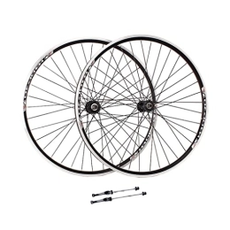 Generic Mountain Bike Wheel 26 / 27.5 / 29" Mountain Bike Wheelset MTB Quick Release Wheels V Brake Bicycle Rim 36H QR Hub For 6 / 7 / 8 Speed Rotary Flywheel 1840g (Size : 27.5'') (27.5)