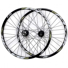 MNBV Mountain Bike Wheel 26" / 27.5" / 29" MTB Bike Front & Rear Wheel Set Cassette Disc Brake Wheelset Double Wall Alloy Rim Quick Release 32Holes 7 / 8 / 9 / 10 / 11 Speed