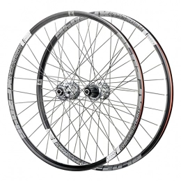 MGRH Mountain Bike Wheel 26 / 27.5 / 29Inch Wheelset Mountain Bike Disc Aluminum Alloy Quick Release Hybrid / MTB Road Wheel 32H Six Bolts 8 / 9 / 10 / 11 Speed Wheels 26In