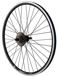 wheelsON Mountain Bike Wheel 26 inch Rear Wheel + 7 speed Shimano Freewheel Hybrid / Mountain Bike Black 36H