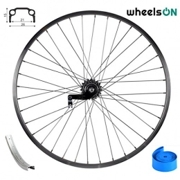 wheelsON Mountain Bike Wheel 26 inch Rear Wheel Single Wall Back Pedal Coaster Brake 36H Silver ***5 Years Warranty***