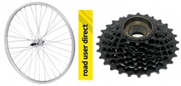 Roaduserdirect Cycle Care Spares 26" Rear Alloy Mountain Bike Wheel With 6 Speed Freewheel