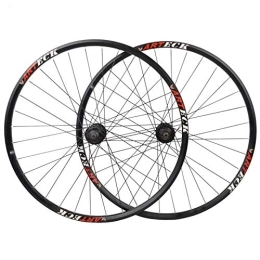 SN Spares 27.5 29 Inch Mountain Bike Wheel Set Disc Brake Double Layer Alloy Rim 7-10 Speed Quick Release Bicycle Front Rear Wheelset (Size : 29inch)