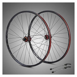 CHUDAN Mountain Bike Wheel 29 Inch Bicycle Wheelset Ultralight Carbon Fiber Hub Front Rear Wheel Double Walled Disc Brake MTB Wheel with Reflective Sign Fast Release Four Palin Compatible 8 9 10 11 Speed 28H, 29in