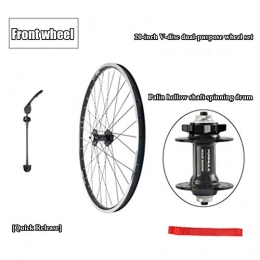 ASUD Mountain Bike Wheel ASUD Rim Front Wheel 7 / 21 speed brake disc brakes split mountain bike wheel (20 inch)