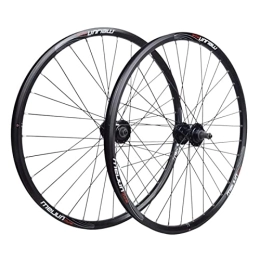 AWJ Mountain Bike Wheel AWJ 20 / 26inch Cycling Wheels Bike Wheelset, for Mountain Bike Double Wall Rim Sealed Bearing QR Disc Brakes 6 / 7 / 8 / 9 Speed Wheel