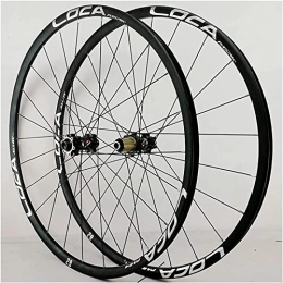 AWJ Spares AWJ Mountain Bike Wheelset 26 / 27.5 / 29 in, Alloy Rim MTB 8-12 Speed with Straight Pull Hub 24 Holes Disc Brake Bicycle Wheel Wheel