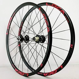 AZUOYI Spares AZUOYI Mountain Bike Quick Release Wheel Set 26 Inch 24H 4 Palin Flat Strip Six Nail Disc Brake Wheel Six Claw 12 Speed, D