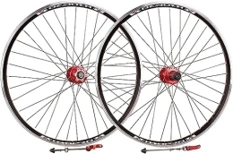 InLiMa Spares Bicycle Wheels 26 Inch Mountain Bike Wheel Pair Rims / Disc Brakes Bicycle Quick Release Wheels 32H Hubs