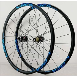 WRNM Mountain Bike Wheel Bicycle Wheelset 26" 27.5" 29" 700C Bike Wheelset, Mountain Road MTB Bicycle Wheels, Thru Axle Ultralight Front / Rear Wheel Set Rim 8-12 Speed Disc Brake (Size : 29Inch)