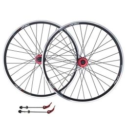 WRNM Mountain Bike Wheel Bicycle Wheelset 26 Inch Bike Wheelset, Cycling Wheels Mountain Double Wall Alloy Rim V / disc Brake 32 Hole Ultra Light 7 8 9 10 11 Cassette