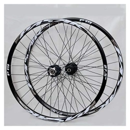 CTRIS Mountain Bike Wheel Bicycle Wheelset Bike Wheelset 26 27.5 29in Cycling Mountain Disc Brake Wheel Set Quick Release Front 2 Rear 4 Palin Bearing 32H 7 / 8 / 9 / 10 / 11 Speed (Color : E, Size : 27.5in)