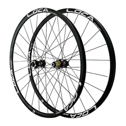 CTRIS Mountain Bike Wheel Bicycle Wheelset Cycling Wheels, 24 Holes Aluminum Alloy 12-speed Flywheel Disc Brake 26 / 27.5 / 29in(700C) Mountain Cycling Wheels (Color : Black, Size : 27.5in)