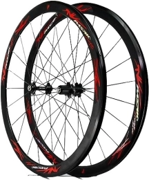 InLiMa Mountain Bike Wheel Bicycle Wheelset, Mountain Bike Wheels Road Bike Wheels 700C 40 Mm For 7 / 8 / 9 / 10 / 11 / 12 Speeds With Quick Release Mechanism