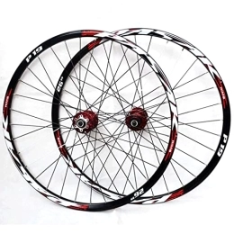 CTRIS Mountain Bike Wheel Bicycle Wheelset Mountain Bike Wheelset 26 / 27.5 / 29 Inch, Aluminum Alloy Rim 32H Disc Brake MTB Wheelset, Quick Release Front Rear Wheels, Fit 7-11 Speed Cassette Bicycle Wheelset ( Size : 27.5inch )